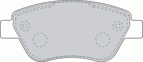 Колодки дисковые передн. FERODO FDB1666
