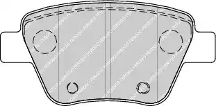 Тормозные колодки дисковые FERODO FDB4316