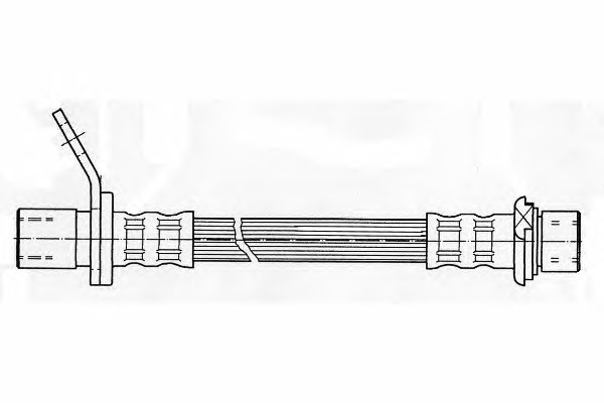 Шланг тормозной FERODO FHY2215