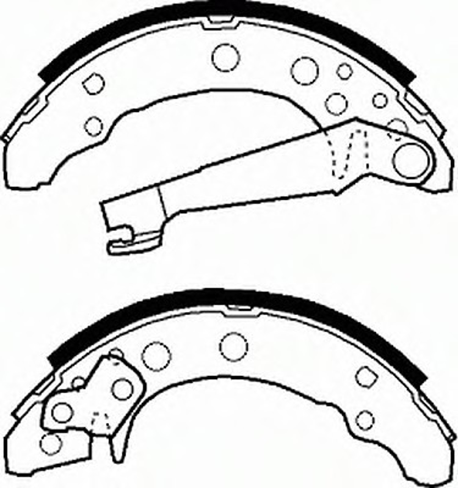 Колодки тормозные барабанные FERODO FSB191