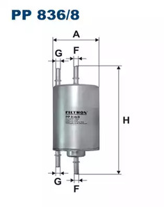 Топливный фильтр FILTRON PP836/8