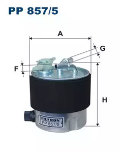 Топливный фильтр FILTRON PP857/5