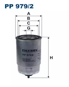 Фильтр топливный FILTRON PP979/2