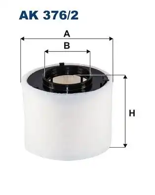 Фильтр воздушный для двс FILTRON AK376/2