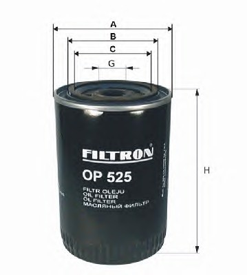 Масляный фильтр FILTRON OP 632/4