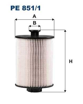 Топливный фильтр filtron FILTRON PE 851/1