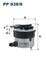 Фильтр топливный FILTRON PP 838/8