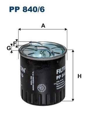 Топливный фильтр FILTRON PP 840/6