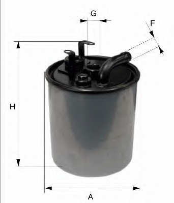 Топливный фильтр FILTRON PP 841/8