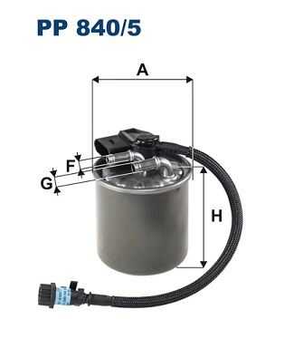 Фильтр топливный FILTRON PP840/5