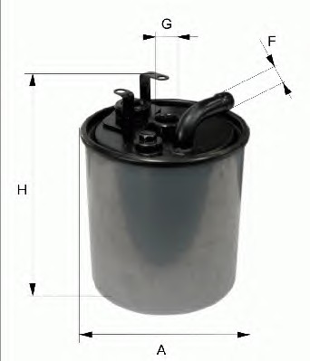 Топливный фильтр FILTRON PP841/7