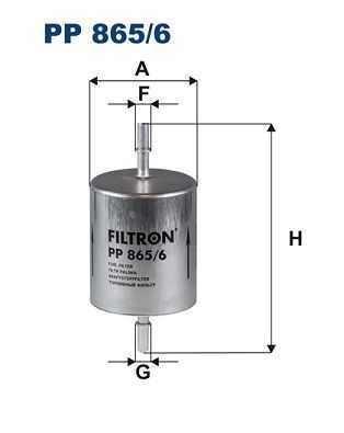 Фильтр топливный FILTRON PP865/6