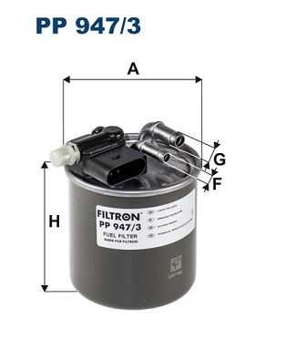 Фильтр топливный FILTRON PP947/3