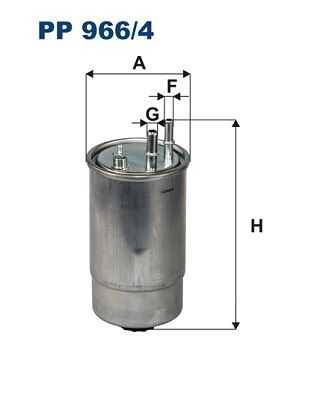 Топливный фильтр FILTRON PP966/4