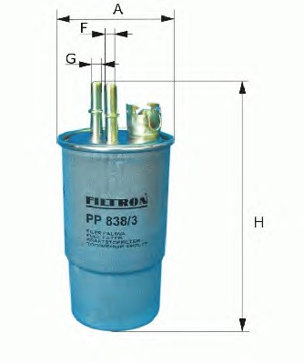 Топливный фильтр FILTRON PP966