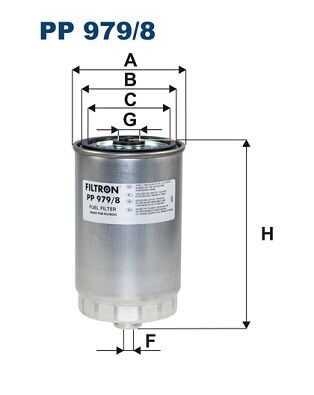 Фильтр топливный FILTRON PP979/8