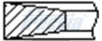 Кольца двс поршневые (к-т на 1 поршень) FRECCIA FR10-209200