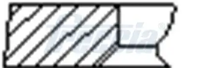 Кольца двс поршневые (к-т на 1 поршень) FRECCIA FR10-249500