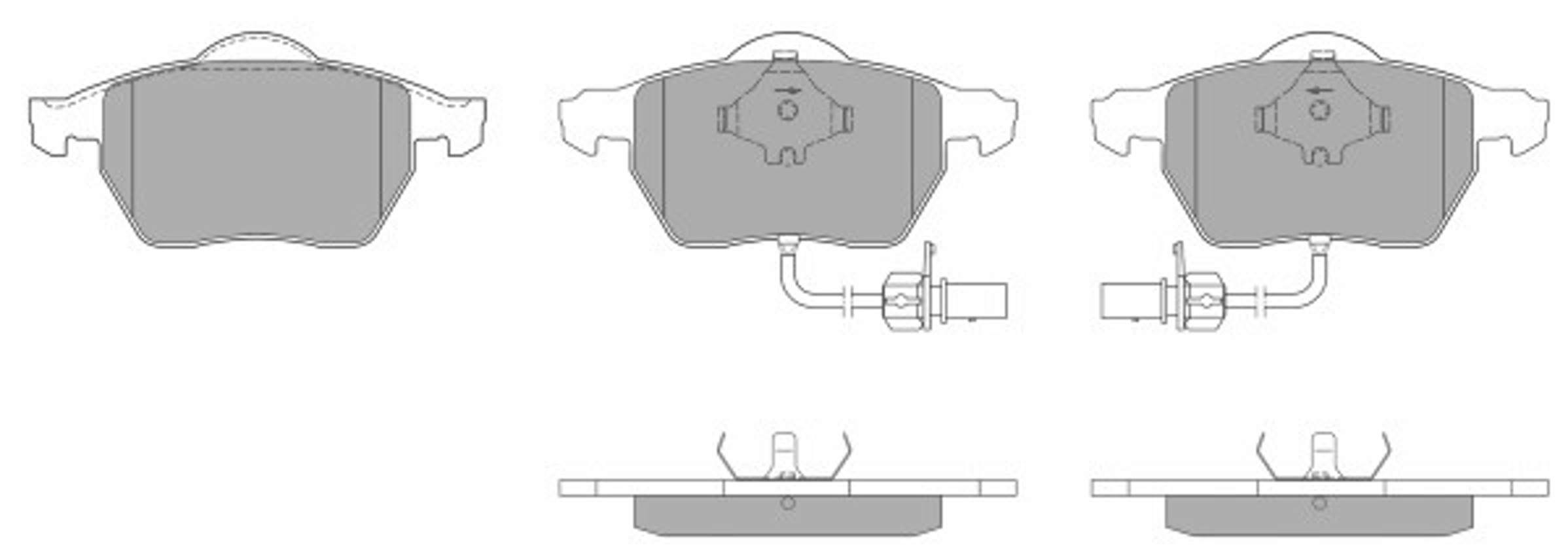 Колодки тормозные дисковые FREMAX FBP-0876-01