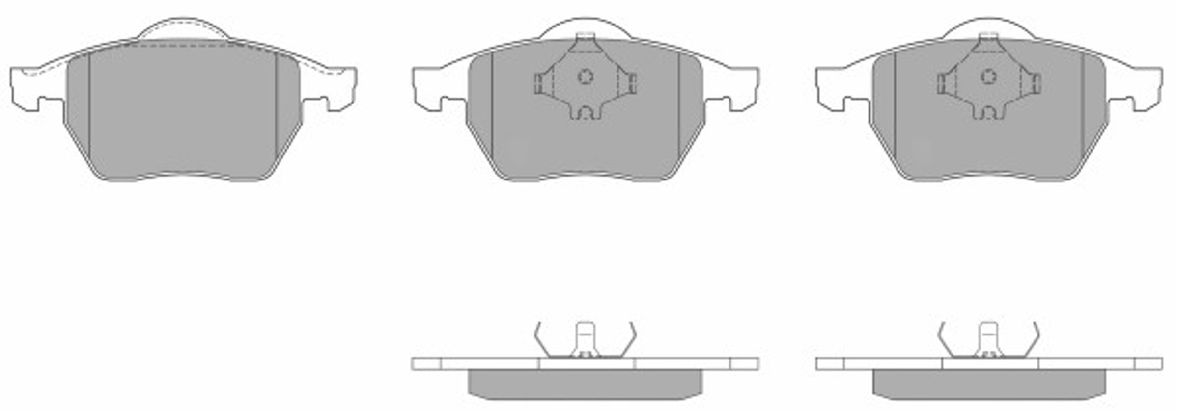 Колодки тормозные дисковые FREMAX FBP-1513