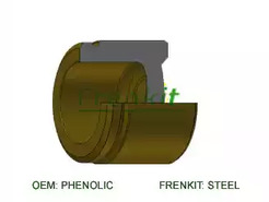 Поршень тормозного суппорта FRENKIT P544502