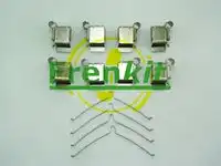 Комплект монтажный тормозных колодок lexus is i (e1) - (1999-2005) 200 (gxe10) 1999-04-2005-07 FRENKIT 901622