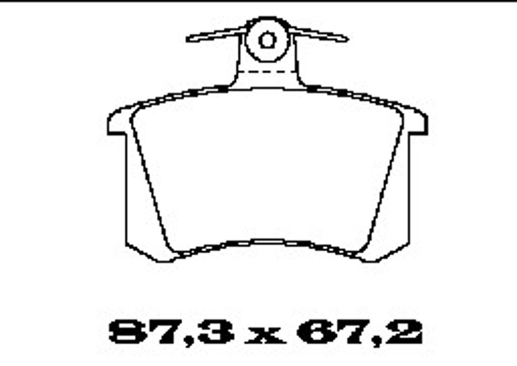 Колодки тормозные дисковые FTE BL1246B3