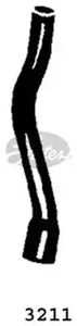 Патрубок системы охлаждения GATES 3211