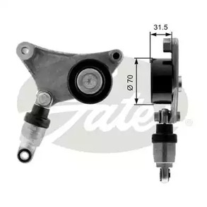 Натяжитель зубчатого ремня GATES T38216