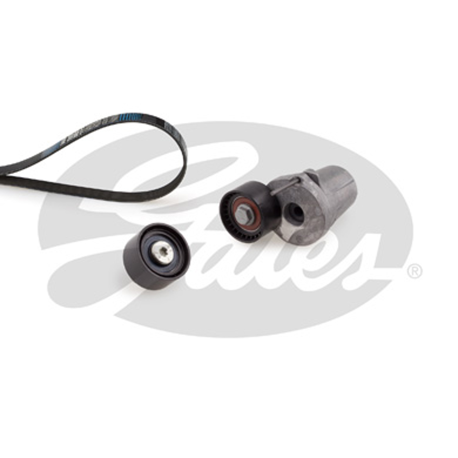 Комплект поликлинового ремня bmw x3 (e83) GATES K046DPK1817