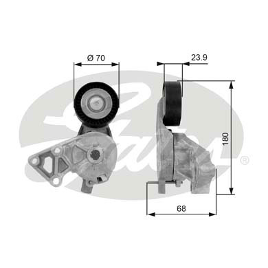 Натяжитель ремня клинового зубча drivealign GATES T38307