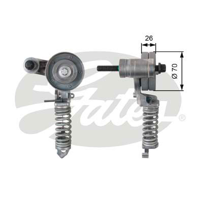 Натяжитель ремня клинового зубча drivealign GATES T38344