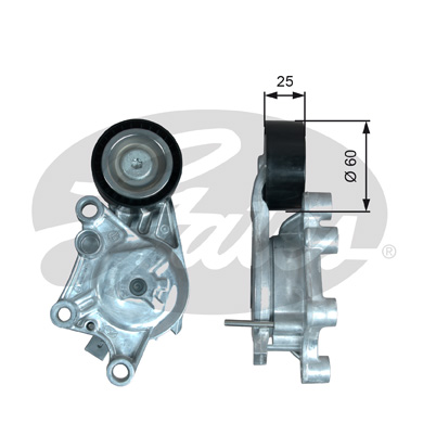 Натяжитель ремня клинового зубча drivealign GATES T39374