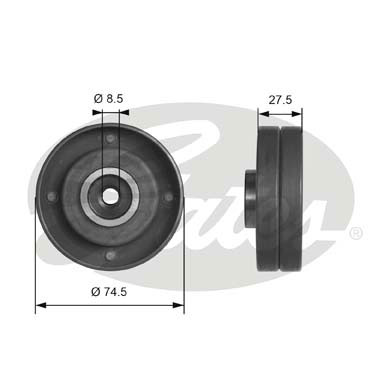 Ролик зубчатого ремень powergrip GATES T41174
