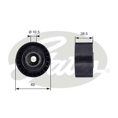 Ролик зубчатого ремень powergrip GATES T42036