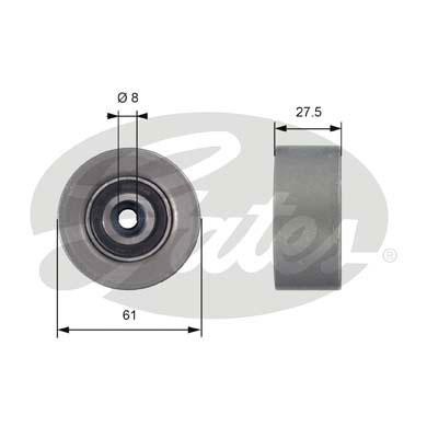 Ролик зубчатого ремень powergrip GATES T42151