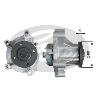 Водяной насос GATES WP0134