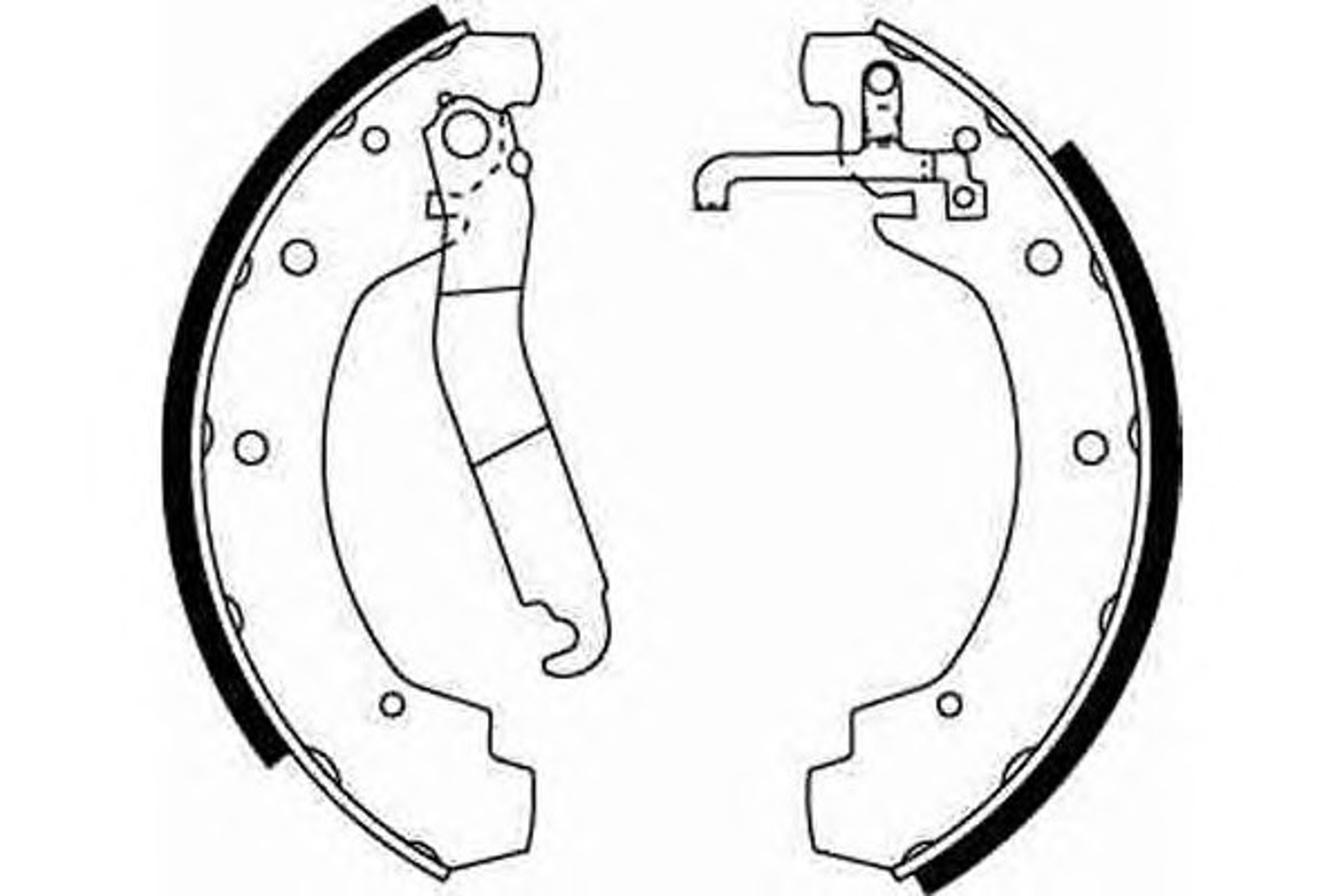 Колодки тормозные барабанные GIRLING 5181519