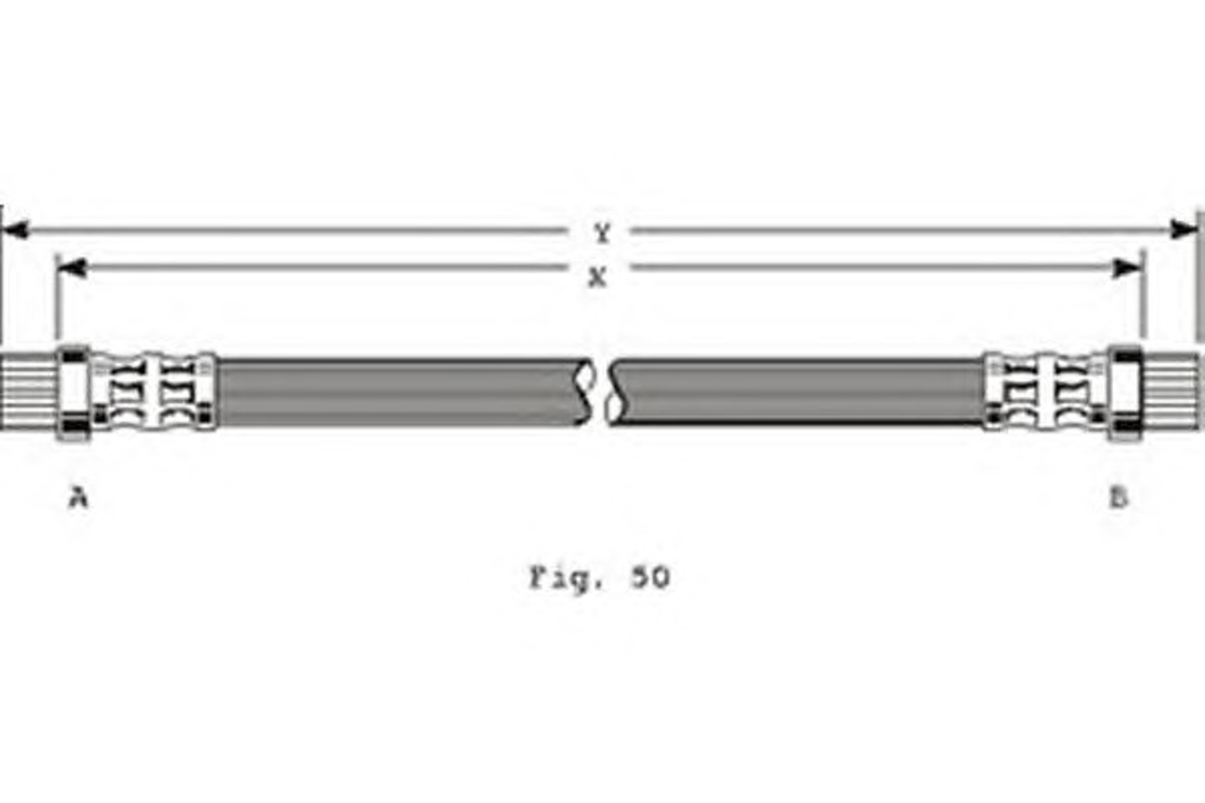 Шланг тормозной GIRLING 9001358