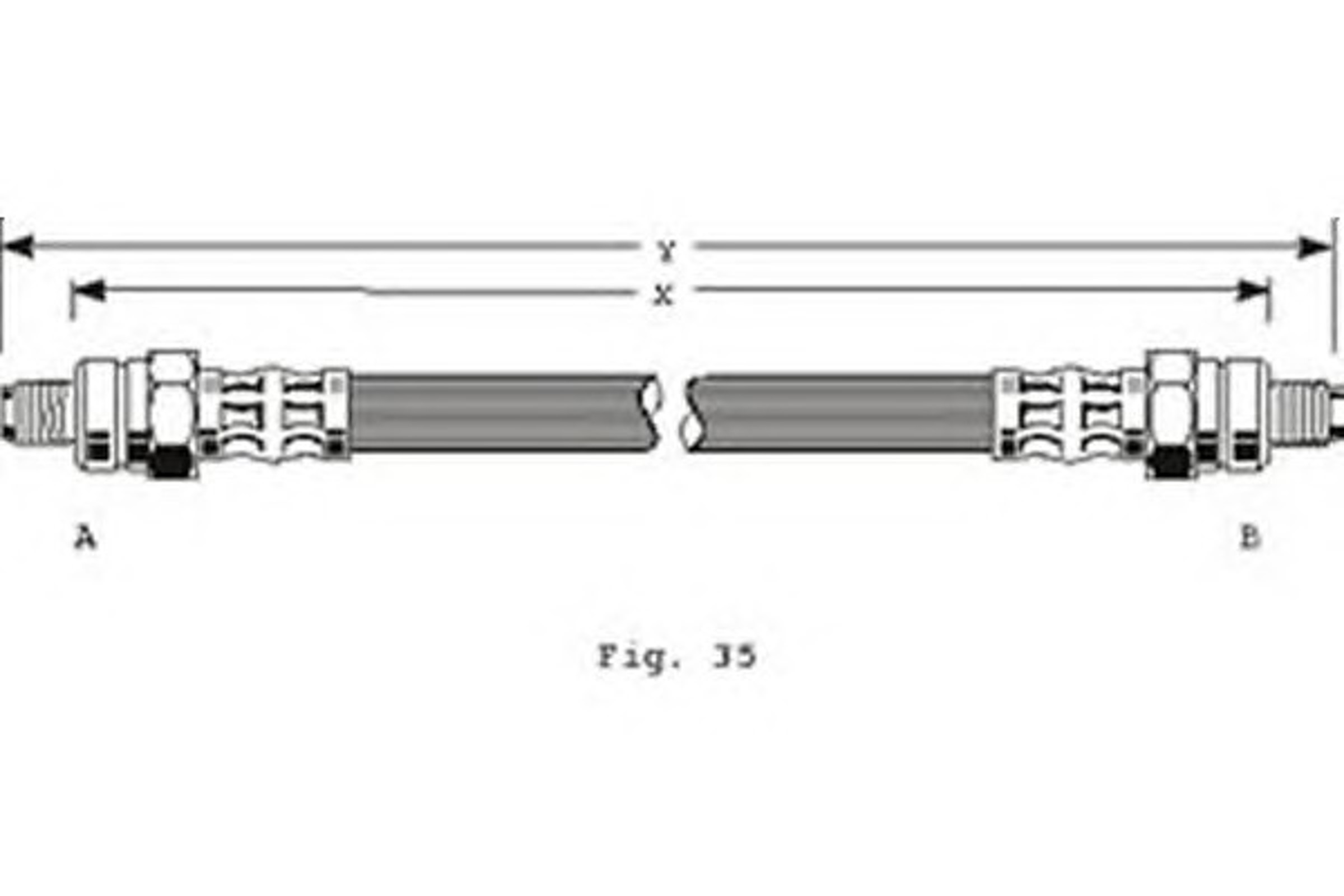 Шланг тормозной GIRLING 9003223