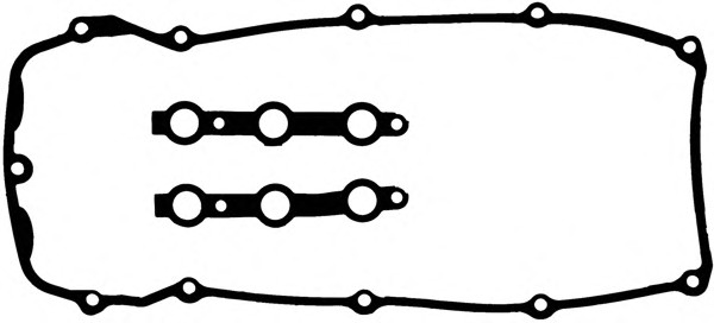 Прокладка клапанной крышки двс (к-т) GLASER V36833-00