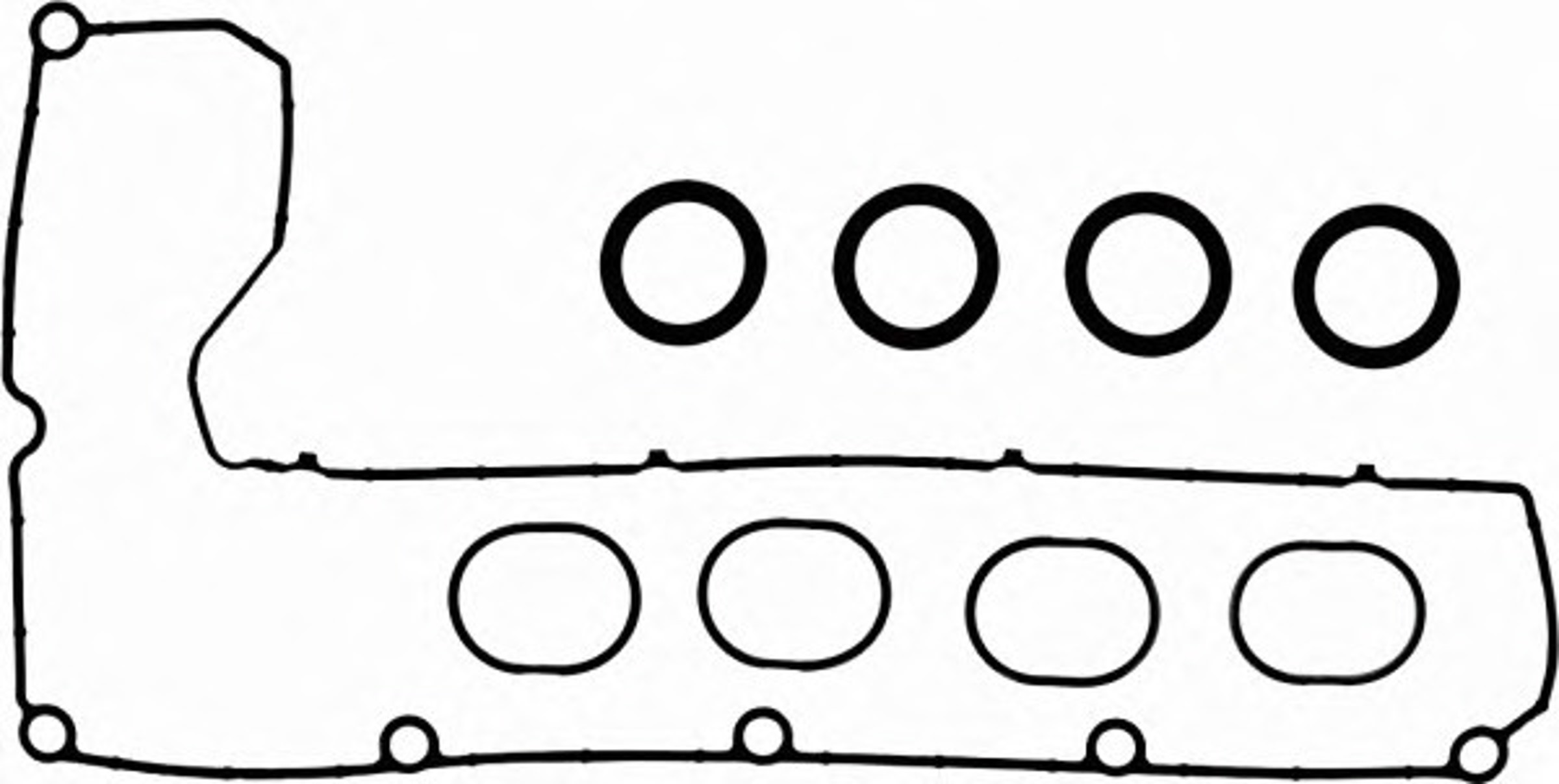 Прокладка клапанной крышки GLASER V37090-00