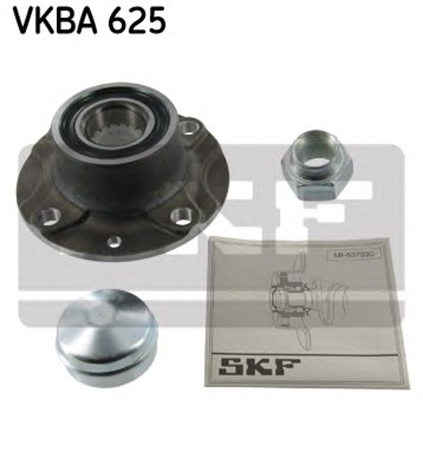 Ступичный подшипник (комплект) SKF VKBA625