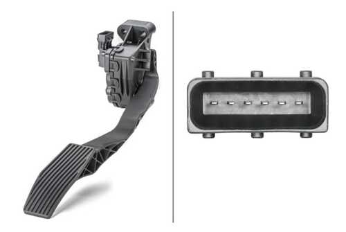 Датчик положения педали HELLA/BEHR/PAGID 6PV010946031