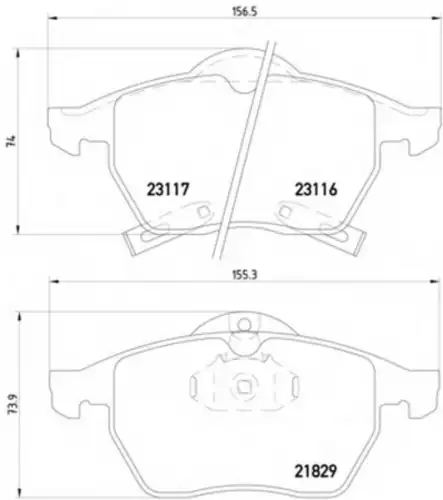 Колодки тормозные дисковые HELLA/BEHR/PAGID 8DB355008041