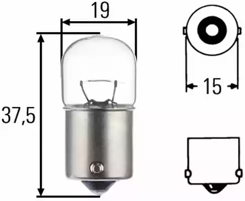 Лампа накаливания HELLA/BEHR/PAGID 8GA002071-251
