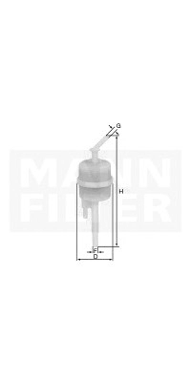 Фильтр воздушный MANN-FILTER C521