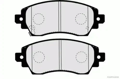 Тормозные колодки HERTH+BUSS JAKOPARTS J3602089