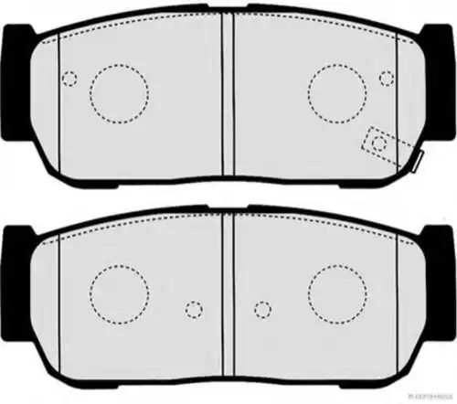 Тормозные колодки HERTH+BUSS JAKOPARTS J3610403