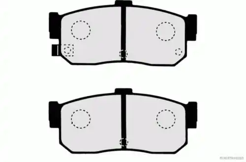 Тормозные колодки HERTH+BUSS JAKOPARTS J3611038